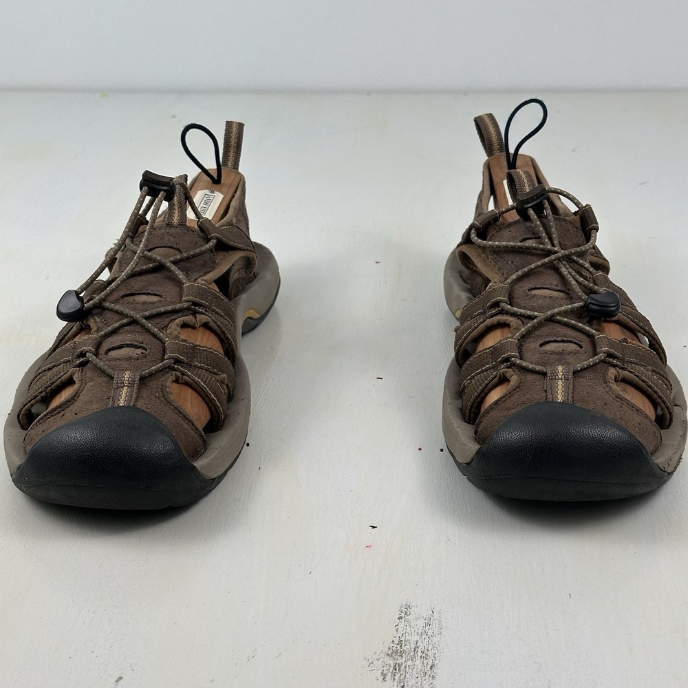 Keen Kanyon Sandals Men's 11.5 Brown Orange‎ Waterproof Hiking Outdoors Shoes - Picture 7 of 14